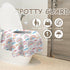 ZHOMA 20 Pack Toilet Seat Covers Disposable for Bathroom, Extra Large XL Size Waterproof Covers for Toddler Potty