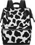 Honeybaby Backpack 19L Diaper Bag for Mom & Dad Cow Print Style Large Diaper Bag Tote with Multi-Pocket, Portable