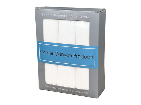 3 Pack Changing Pad Liner, Fits in Peanut Shaped Changing Pads, Super Soft Peanut Changer Liners are Warm On a Baby's