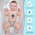 Rechargeable Bath Thermometer for Baby Safety - Floating Shower Temperature Toy for Tub, Pregnancy, Infant, Kids