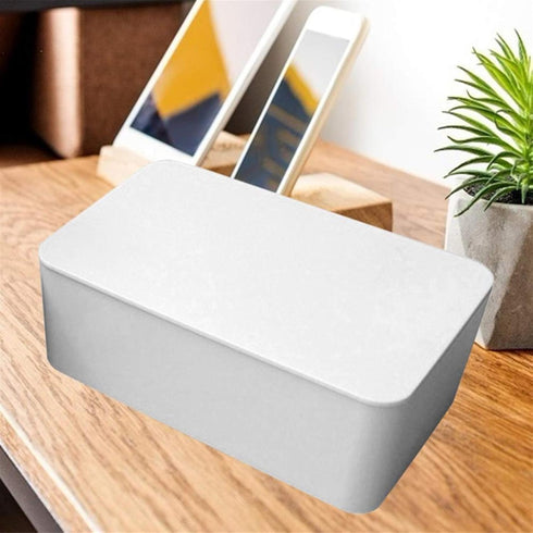 WXSDZQ Tissue Box Tissue Storage Case for Wet Wipes Dispenser with Dustproof Lid for Office Office Tissue Dispenser
