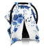 Dear Baby Gear Floral Baby Car Seat Canopy with Snap Button Opening, Newborn & Toddler Cover, Blue Watercolor Roses