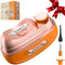 4-in-1 Electric Nail Clipper with LED Light Quiet Rechargeable Nail Grooming Kit,
