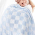 70% 30% 43 43 Inches Muslin Baby Blankets for Boys Girls, Cotton and Rayon Blanket for Infant Toddler, Super Soft