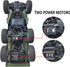 6x6 1/16 4WD JPJCOOY RC Military Truck Road Remote Control Car Scale Remote Control Truck All Terrain Rock Army