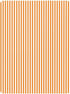 CZXW 52" 28" Stripes Orange White Crib Sheets Fitted x Natural Cotton Soft & Breathable for Baby Crib Mattress