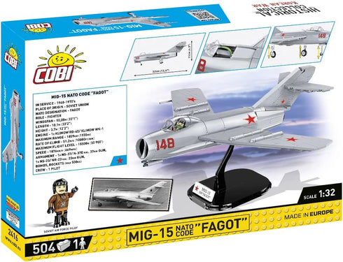 504 /2416/ Mig-15 Pcs Hc Korean War Fagot