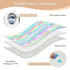 siphylline Sailboat 52" 34" Island Cartoon Extra Large Resuable Changing Pad Covers Soft Absorbent Bed Pad Portable Pee