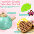 Set 3 4 5 Wooden Tea for Little Girls Play Food Pretend Play Kitchen Accessories for Years Old Girls and Boys Toddler