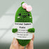 SIMXEHAY Emotional Encouraging Pickle,Funny Pickle with Support Card,Cute Knitted Crochet Dolls Soft Plush for Friend
