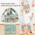 Baby Safety Helmet, Infant Toddler Breathable Adjustable Head Cushion for Running Walking Crawling (Green)