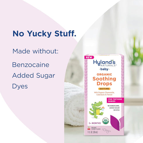 Hyland's Baby Organic Daytime Soothing Drops | 1 oz
