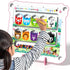 Ci Vetch 2-IN-1 3 4 5 6 7 8 Large Magnetic Drawing Board for Toddlers Kids, Magnetic Color and Number Maze, Magnetic