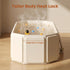 HatiLum 5 2 Foldable Bathtub for Kids, Toddler Bath Tub with Drain Plug, Foldable Baby Shower Tub with Balls and Ducks
