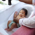 Ingenuity Easy Rinse Bather Baby Bath Seat, Non-Slip Soft Support for 0-6 Months, Up to 20 lbs