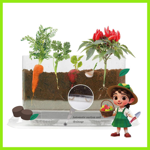 6 7 8 9 10 Set, WKLOUYHE Root Viewer Kit for Kids STEM Science Toy & Craft Growing Kits for Ages Birthday Easter Gifts