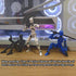 BVVLI T13 Set, 10PCS 3D 13 Dummy 13 Action Figure Robot Printed Toys Lucky Titan Action Figure with Multiple