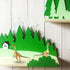 Gemini&Genius 2Pcs Compsognathus Dinosaur Toy Figurines with Moveable Jaw, Realistic Dinos