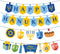 Happy Hanukkah Decorations Paper Banners, Holiday Chanukah Party Supplies
