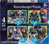 Ravensburger Disney Pixar Buzz Lightyear Jigsaw Puzzles - 4 in a Box (12, 16, 20, 24 Pieces) for Kids Age 3 Years Up
