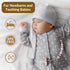 BebeBiu 2 Pack Dummy Pacifier Clips, Silicone Pacifier Clip for Baby Boys and Girls, Baby Pacifier Strap with Silicone