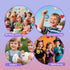 12 8-12 Backpack PCs Kids Keychains - Keychain Cute for Birthday Goodie Bags Stuffers Party Favors for Kids Fuzzy