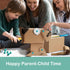 149 5+ Kizzikids Cardboard Tools for Kids with Cutter &Tool Box, PCS Cardboard Construction Kit for Family & Team