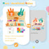 twivah 3-5, 3+ 3 4 5 6 Learning Toys Educational Toys with Number Flash Card for Year Old, Montessori Number Math