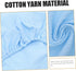 SUPVOX Washable Cotton Diaper Changing Pad Cover - Removable & Stretchy