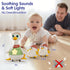 6-12 Set Tummy 1 HOLA Baby Toys Months Musical Dancing Duck Toy with Mama and Babys Time Toys, Crawling and Interaction
