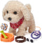 TUMAMA Remote Control Electronic Plush Puppy Dog Toy, Fun Interactive Toys,Walks,Barks,Shake Tail,Dress