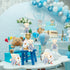 20 Sets Miniature Bear with Clothes, 4.7 Inch Stuffed Plush Bear Decorations, Baby Shower Doll Favors, Blue