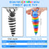 Cevioce Fidget Slug Toy, Sensory Slug Fidget for Kids & Adults, 1Pc Autism Sensory Toy for Toddlers, Birthday Gifts
