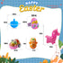 200 SQZUWIT Pcs Easter Egg Fillers Basket Stuffers Essentials, Small Miny Toys Bulk Assortment Gift for Kids Girls Boys