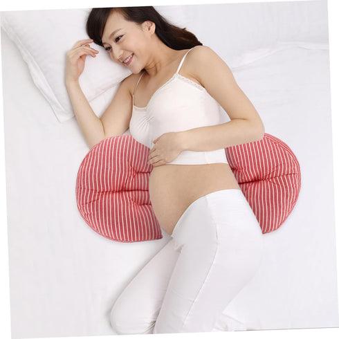 TOYANDONA U-Shaped Pregnancy Pillow Multifunctional Maternity Support Cushion Soft Comfortable Rest Pillow for Pregnant