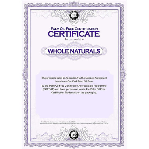 '-Pack 2 WHOLENATURALS Pure Castile Soap Liquid, EWG Verified & Certified Palm Oil Free Unscented, Natural, Mild