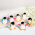 Kasyat 24 Pcs Stuffed Penguins Mini Plush Toys, Cute Small Baby Penguin Stuffed Doll Keyholder Bag Pendant