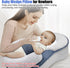 Veayiik Baby Wedge Pillow for Newborn, Adjustable Baby Feeding Support Lounger for Reducing Spit-Up
