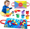 WVYXT Toddler Montessori Toys for 1-3 Year Old Boy Girl, 23 Pcs Cloth