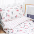 4 Set Set david's kids Piece Toddler Bedding - Soft Breathable Toddler Bedding for Girls, Includes Quilted Comforter