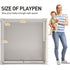 Babies(59x59x27inch), Mommy ZEEBABA Baby Playpen, Big Play Pen for Kids Safe Play Center for Babies and Toddlers, Baby