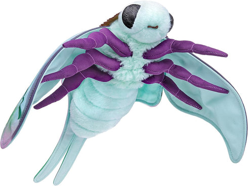 Frankiezhou Home 26in, Luna Moth Plush Toy, Giant Luna Moth Stuffed Animals Realistic Soft Big Moth Plushie Model Toy