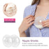 Momlist 2PCS Milk Collector for Breastfeeding, Breast Shell & Milk Catcher, Reusable Silicone Sore Nipples Breast Milk
