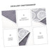 KOMBIUDA Portable Changing Pad Lightweight Diaper Cushion Travel Mat for Reusable Portable Changing Mat Protects