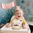BaaSid 1/2 Garland6 Birthday Girl Pink Half Birthday Decorations High Chair Banner Tassel Wood Bead Months Decorations