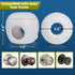 Child Safety Door Knob Cover (4 Pack), Hard-to-Remove Dual-Lock Covers for Kids, Reusable Baby Proof Locks