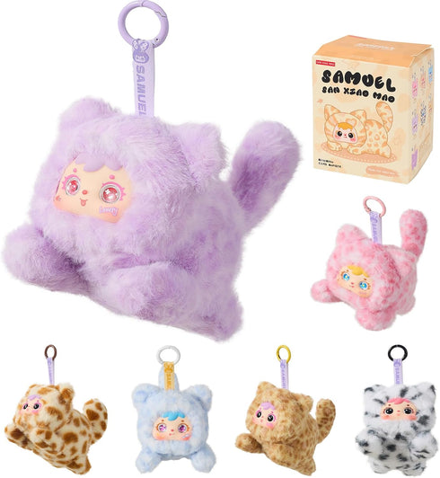 Samuel Meow Meow's Cute Moments Series - Cat Blind Box Pendant Plush,Figure