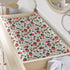 KuphiL10C Girls-16x32 Cartoon Strawberry Flowers Leaves Baby Changing Pad Cover,Unisex Fruits Nursery Diaper Changing