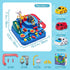 3 3-4, Hahaland Year Old Boy Toys - Race Track Toys, Car Toy for Boys Puzzle Track Rescue Racer Game with Magnetic