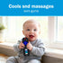 3-24 Baby Teether Toy, TV Remote Control Shape Teething Baby Toys for Infants, Baby Chew Remote Teether Toys for Babies